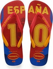 Havaianas Pludmales sandales vīriešiem Havaianas Spain Sarkans cena un informācija | Vīriešu iešļūcenes, čības, sandales | 220.lv