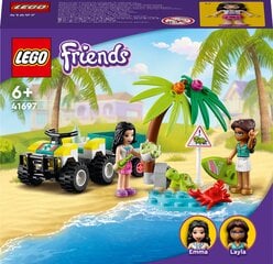 Защитный автомобиль для черепах 41697 LEGO® Friends, 90 шт. цена и информация | Kонструкторы | 220.lv