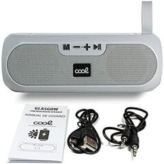 Портативный Bluetooth-динамик Cool Glasgow Серый цена и информация | Аудиоколонки | 220.lv