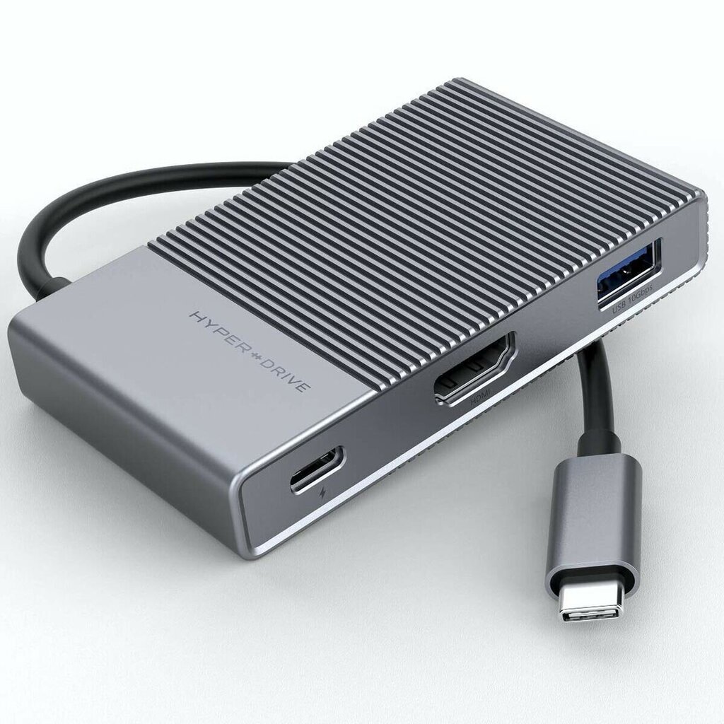 USB Centrmezgls Hyper HD-G206 Pelēks цена и информация | Adapteri un USB centrmezgli | 220.lv