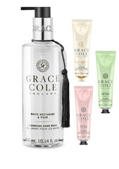 Grace Cole Roku mazgāšanas želeja 300ml un 3 roku krēmi 30ml cena un informācija | Grace Cole Smaržas, kosmētika | 220.lv