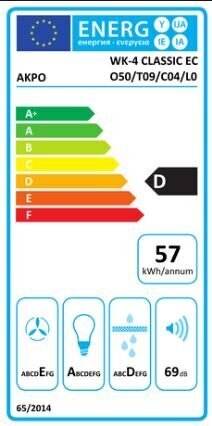 Akpo WK-4 Classic 50 ECO cena un informācija | Tvaika nosūcēji | 220.lv