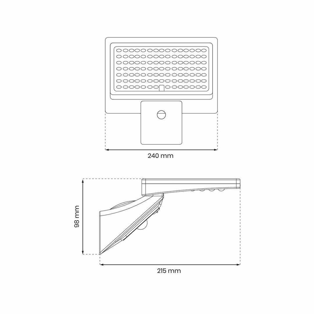 Prožektors ar saules bateriju Eko-Light Milo 8W 1000lm 4000K цена и информация | Āra apgaismojums | 220.lv