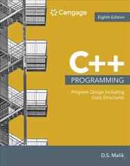 Cplusplus Programming: Program Design Including Data Structures 8th edition цена и информация | Книги по экономике | 220.lv