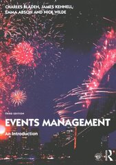 Events Management: An Introduction 3rd edition cena un informācija | Ekonomikas grāmatas | 220.lv