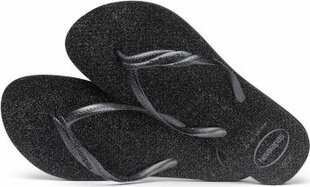 Pludmales sandales Havaianas Fantasia Gloss Melns цена и информация | Шлепанцы, тапочки для женщин | 220.lv