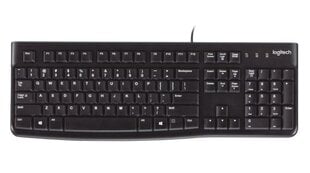 Клавиатура Logitech K120 USB 920-002508 цена и информация | Клавиатуры | 220.lv