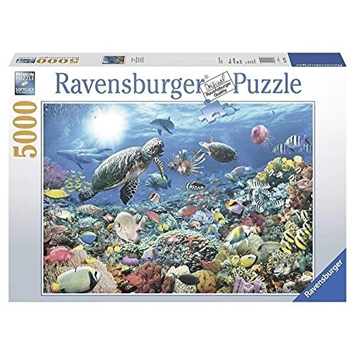 Puzle Ravensburger Zem jūras, 5000 d. цена и информация | Puzles, 3D puzles | 220.lv