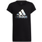 T-krekls meitenēm Adidas Dance Metallic Print Tee Jr HD4407, melns цена и информация | Krekli, bodiji, blūzes meitenēm | 220.lv