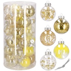 Рождественские шары CA0882, 30 шт. цена и информация | Праздничные декорации | 220.lv