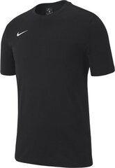 Футболка для мальчиков Nike Team Club 19 Tee Junior Kids AJ1548 010, черная цена и информация | Рубашки для мальчиков | 220.lv