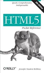 HTML5 Pocket Reference 5ed 5th ed. cena un informācija | Ekonomikas grāmatas | 220.lv