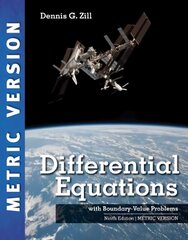 Differential Equations with Boundary-Value Problems, International Metric Edition 9th edition cena un informācija | Ekonomikas grāmatas | 220.lv