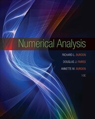 Numerical Analysis 10th edition cena un informācija | Ekonomikas grāmatas | 220.lv