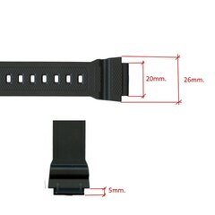 Ремешок для часов Casio 10559534   цена и информация | Мужские часы | 220.lv