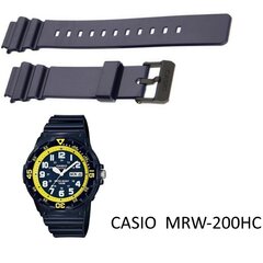 Pulksteņa siksniņa Casio 10460282 cena un informācija | Vīriešu pulksteņi | 220.lv