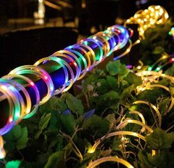 Virtene 10 m, 100 LED, daudzkrāsaina cena un informācija | Ziemassvētku lampiņas, LED virtenes | 220.lv