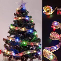 Dekoratīva LED virtene, 10 m cena un informācija | Ziemassvētku lampiņas, LED virtenes | 220.lv