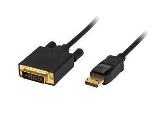 Kabelis DVI - DisplayPort 1.8m cena un informācija | Kabeļi un vadi | 220.lv