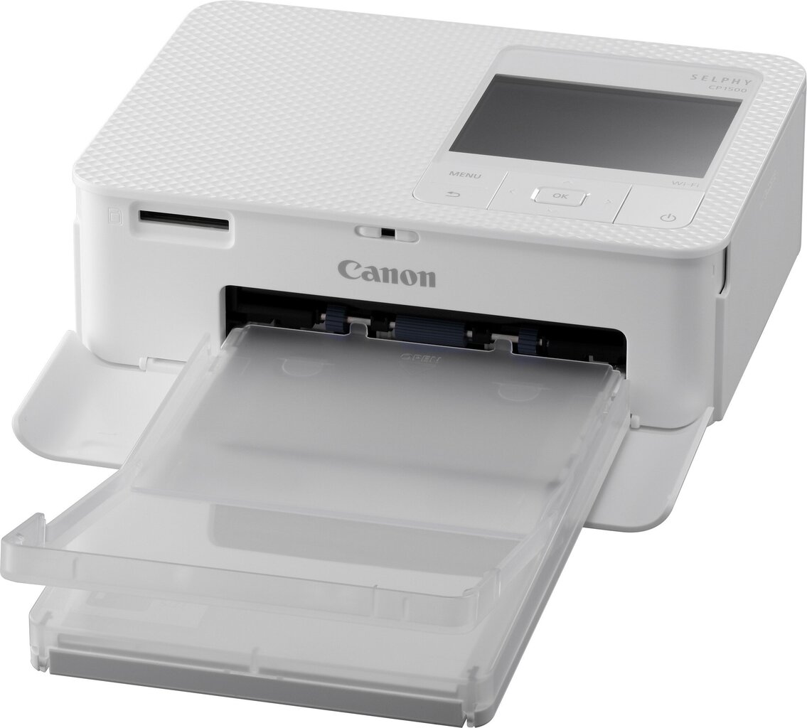 Canon photo printeris Selphy CP-1500, balts cena un informācija | Printeri un daudzfunkcionālās ierīces | 220.lv
