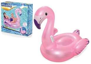 Piepūšamais flamingo 127 cm x 127 cm Bestway 41122 cena un informācija | Piepūšamās rotaļlietas un pludmales preces | 220.lv