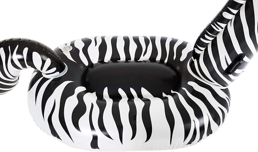 Piepūšamais matracis Zebra LED 254 x 142 cm Bestway 41406 cena un informācija | Piepūšamās rotaļlietas un pludmales preces | 220.lv
