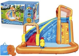 Piepūšamais rotaļu laukums bērniem 365 x 320 x 270 cm Bestway 53301 cena un informācija | Piepūšamās rotaļlietas un pludmales preces | 220.lv