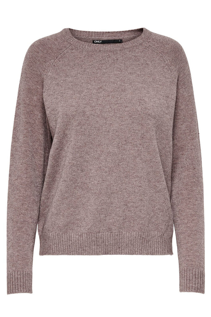 Sieviešu džemperis ONLY Normal Fit 15170427 Rose Brown W. MELANGE cena un informācija | Sieviešu džemperi | 220.lv