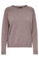 Sieviešu džemperis ONLY Normal Fit 15170427 Rose Brown W. MELANGE cena un informācija | Sieviešu džemperi | 220.lv