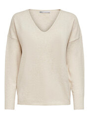 Sieviešu džemperis ONLRICA Regulāri Fit 15224360 Birch W. MELANGE cena un informācija | Sieviešu džemperi | 220.lv