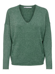 Sieviešu džemperis ONLRICA Regulāri Fit 15224360 Dark Ivy W. MELANGE cena un informācija | Sieviešu džemperi | 220.lv