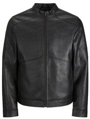 Куртка мужская JCONIM PU JACKET 12215688 Черный цена и информация | Мужские куртки | 220.lv