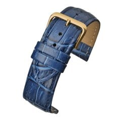 Ремешок для часов LBS Blue Padded Croc Grain R630S.05(CR)26.Y R630S.05(CR)26.Y цена и информация | Мужские часы | 220.lv