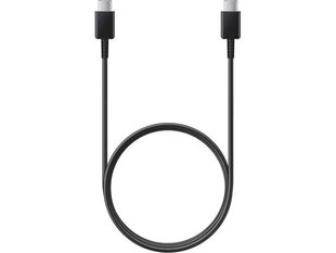 EP-DA705BBE Samsung USB-C|USB-C Data Cable 3A 1m Black (OOB Bulk) цена и информация | Кабели и провода | 220.lv
