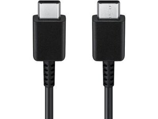 EP-DA705BBE Samsung USB-C|USB-C Data Cable 3A 1m Black (OOB Bulk) цена и информация | Кабели и провода | 220.lv