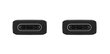 EP-DG970BBE Samsung USB-C Data Cable 1.5m Black (OOB Bulk) cena un informācija | Kabeļi un vadi | 220.lv