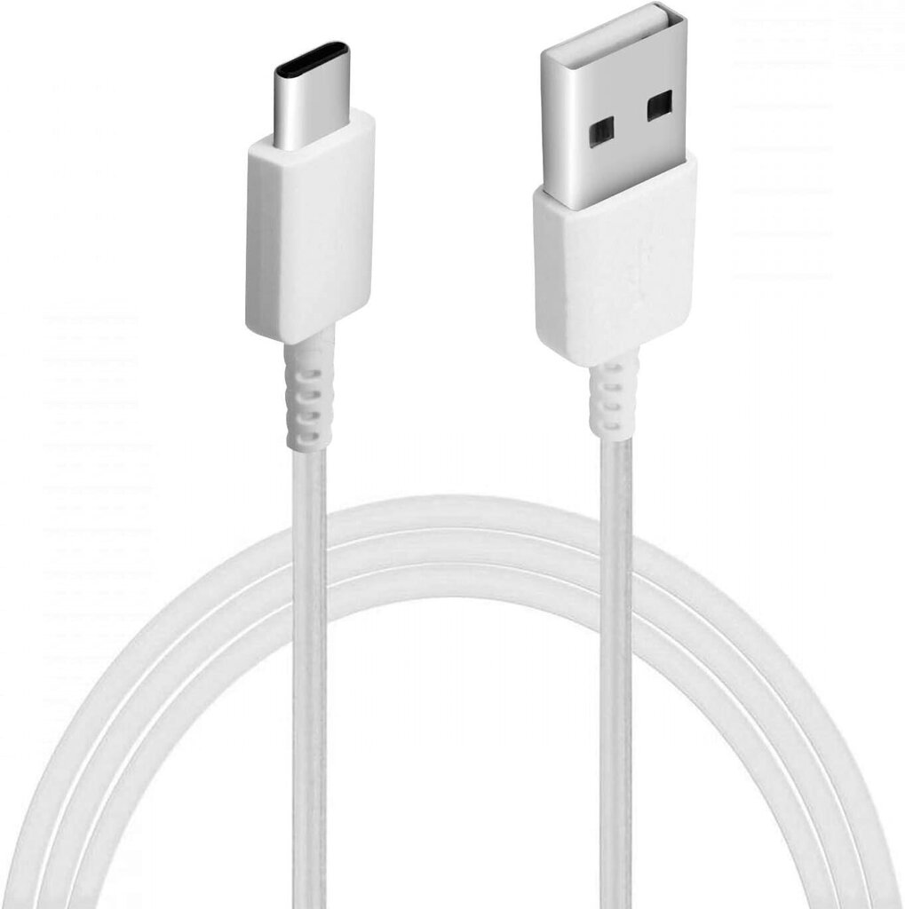 EP-DR140AWE Samsung USB-C Data Cable 0.8m White (Bulk) цена и информация | Kabeļi un vadi | 220.lv