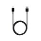 EP-DW720CBE Samsung USB-C Data Cable 1.5m Black (Bulk) цена и информация | Kabeļi un vadi | 220.lv