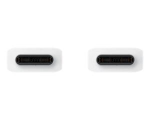EP-DX310JWE Samsung USB-C|USB-C Data Cable 3A 1.8m White (Bulk) цена и информация | Кабели и провода | 220.lv