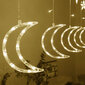 Dekoratīvās LED gaismas - zvaigznes un pavadoņi, 96LED цена и информация | Ziemassvētku lampiņas, LED virtenes | 220.lv