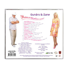 CD Gunārs & Zane - "Meitene ar vējā jauktiem matiem" цена и информация | Виниловые пластинки, CD, DVD | 220.lv