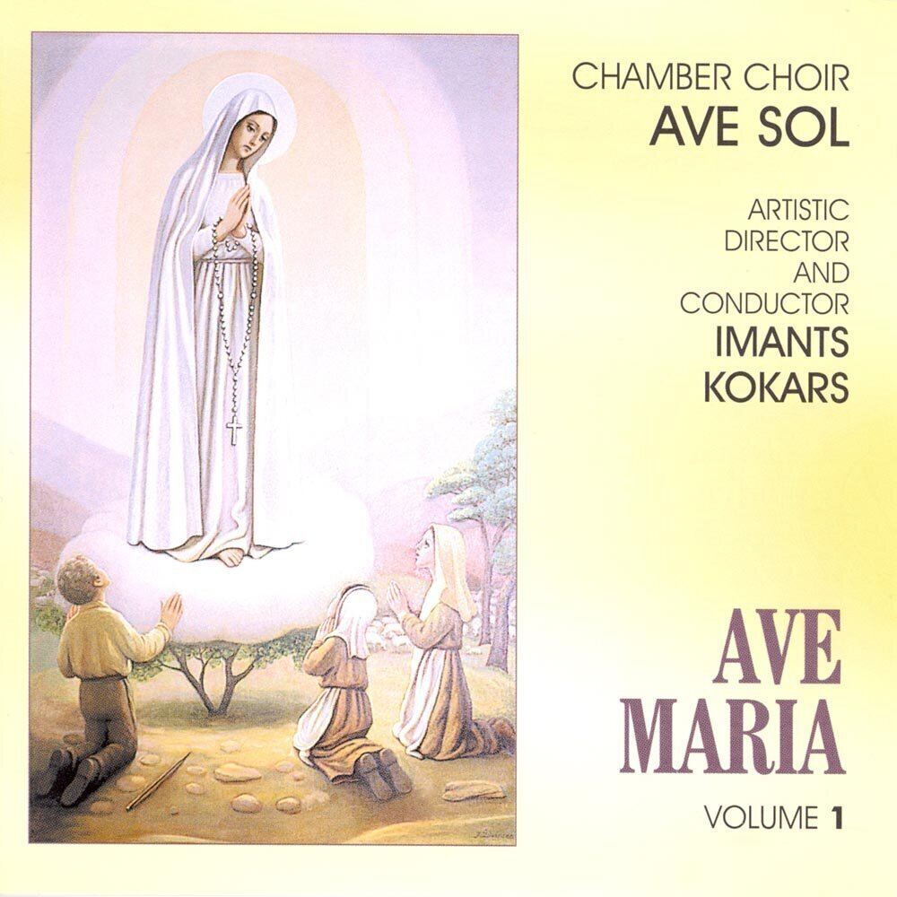 CD - Riga Chamber Choir AVE SOL - Ave Maria - Volume 1 цена и информация | Vinila plates, CD, DVD | 220.lv