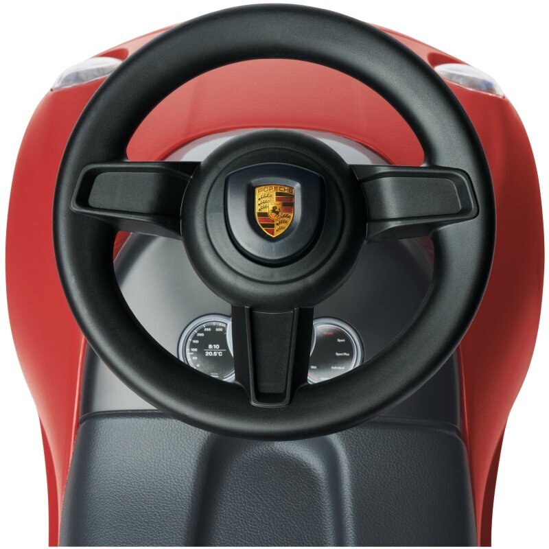 Motorollers Porsche 911, sarkans цена и информация | Rotaļlietas zīdaiņiem | 220.lv