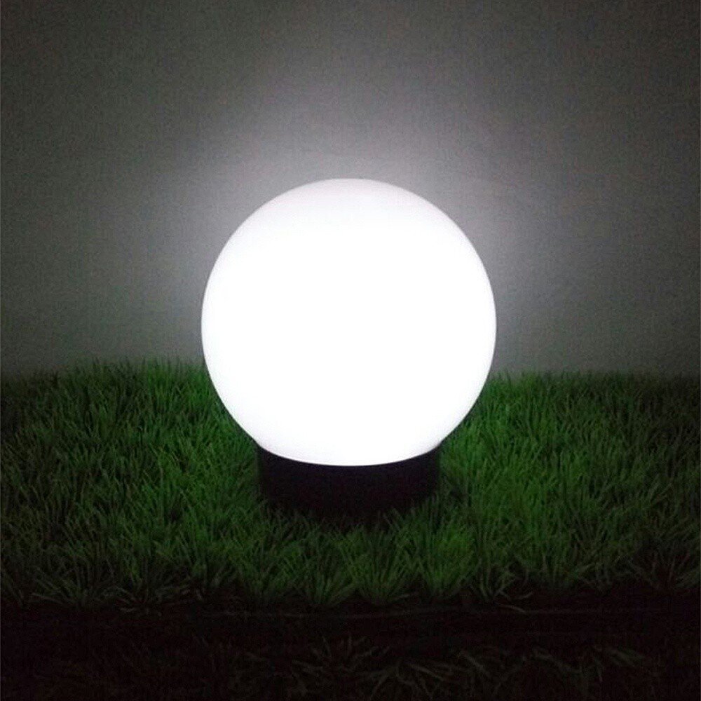 GreenBlue Saules dārza lampa LED bumba GB123 balta cena un informācija | Āra apgaismojums | 220.lv