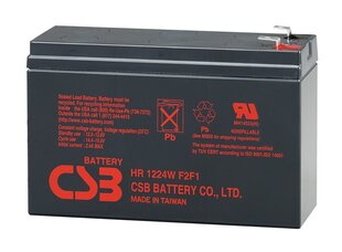 Аккумулятор CSB HR1224WF2 HR1224WF2F1 цена и информация | Аккумуляторы | 220.lv