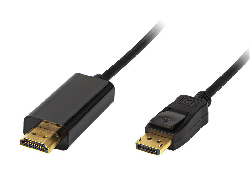 Kabelis HDMI - DisplayPort, 1.8m cena un informācija | Kabeļi un vadi | 220.lv