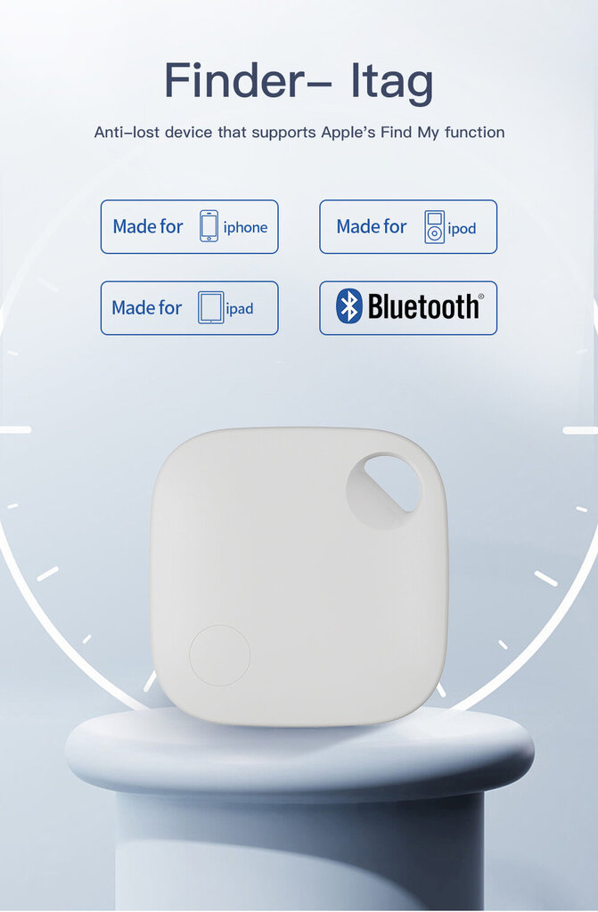 iTag izsekošanas ierīce iPhone, iPad un iPod ierīcēm cena un informācija | Mobilo telefonu aksesuāri | 220.lv