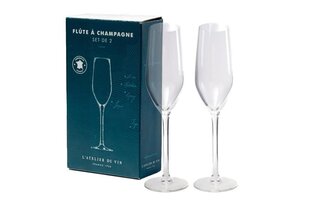 L'Atelier Du Vin, L'Atelier du Vin šampanieša glāzes 160ml - komplekts pa 2 cena un informācija | Glāzes, krūzes, karafes | 220.lv