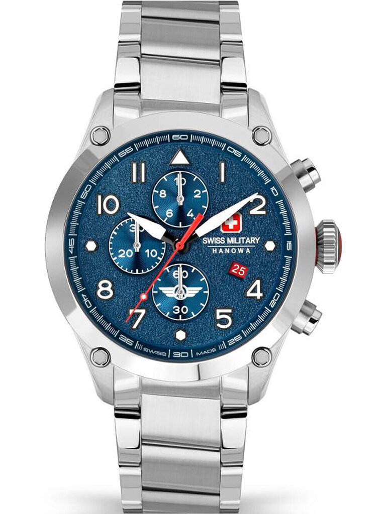 Vīriešu pulkstenis Swiss Military Nightflighter SMWGI2101502 cena un informācija | Vīriešu pulksteņi | 220.lv