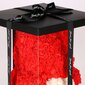 Spingos lācītis no rozēm ar kastīti, 36x26x26 cm cena un informācija | Citas oriģinālas dāvanas | 220.lv
